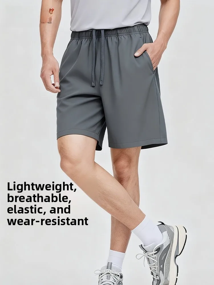 

Bal Men's Spor Straight Leg ort Pants Lightweight Breathable Fitn Running orts Summer New Sle Loose Fit Elastic...