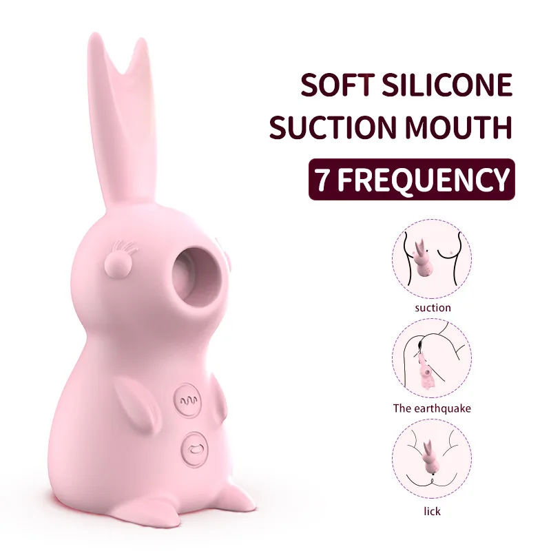 الإناث الهزاز الكبار الجنس المنتج لعبة G بقعة سيليكون مص اللسان لعق البظر أرنب هزاز مصاصة لعبة الجنس للنساء