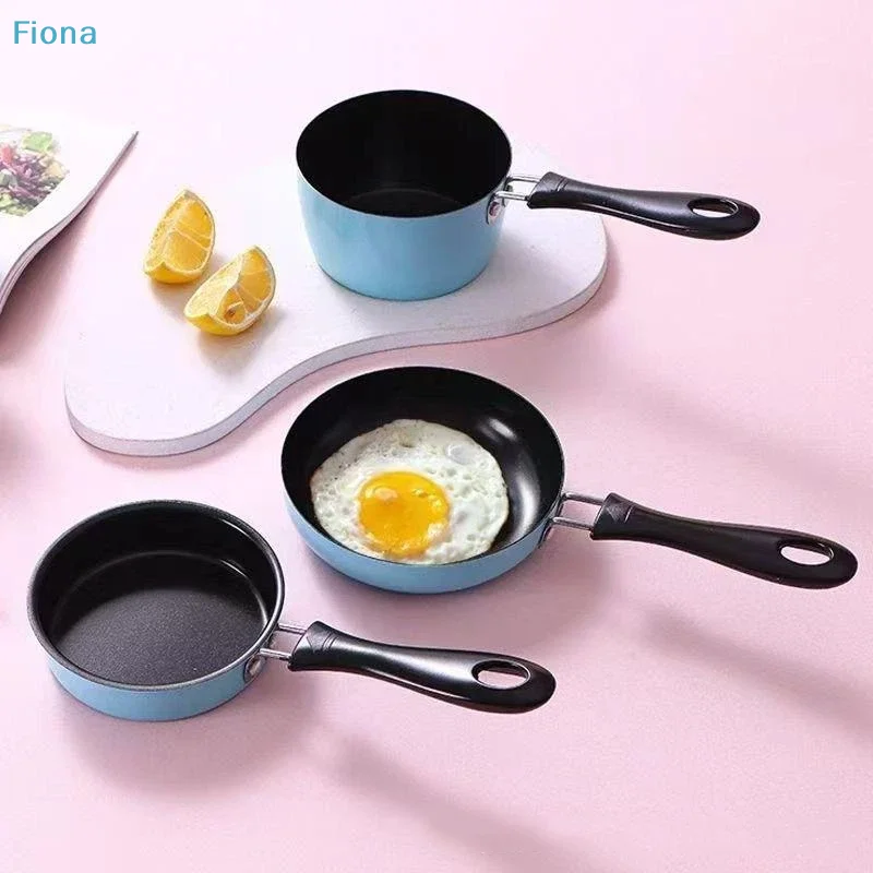 ✔Omelette Pan Mini Nonstick Cast Iron Skillet With Handle For Induction And Gas Cooktops Children's Breakfast Pot