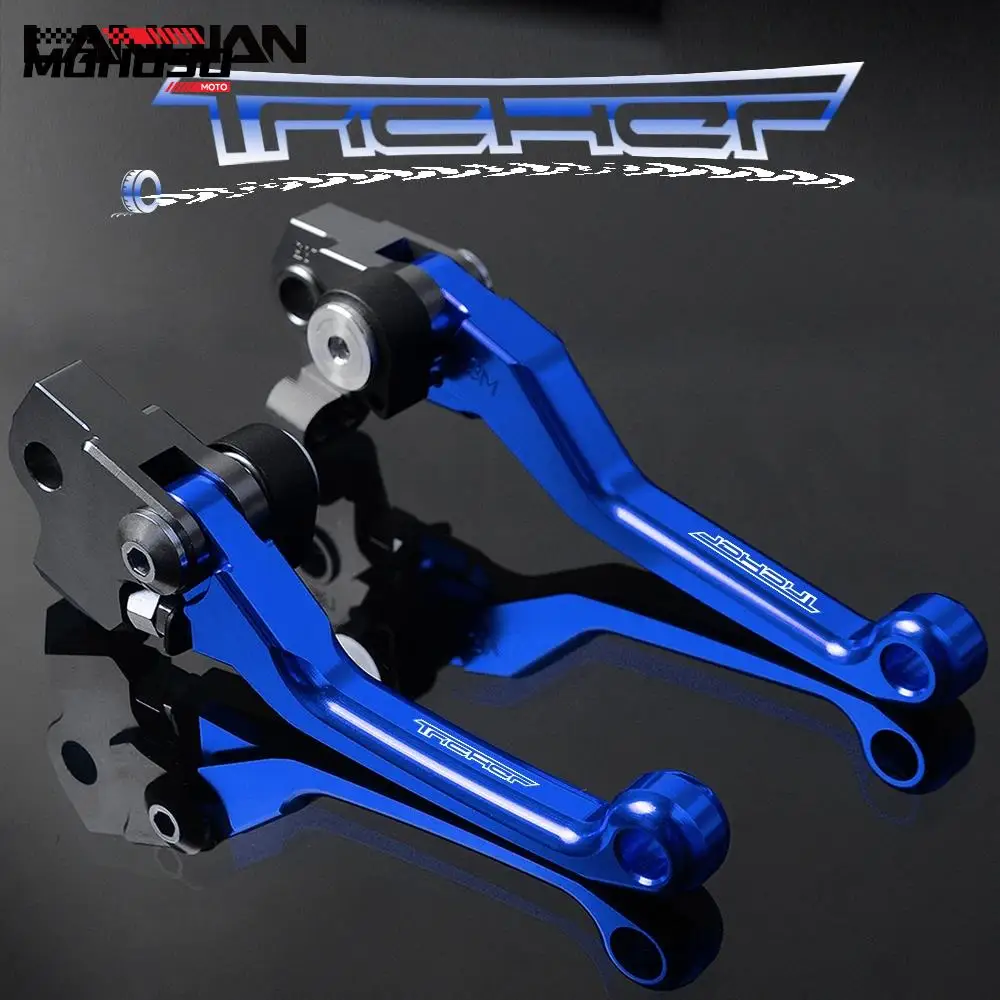 

TRICKER Brake Clutch Lever Dirt Pit Bike Brake Clutch Levers Grips For Yamaha XG250 XG 250 TRICKER 2004-2010 TRICKER 04-17 Parts