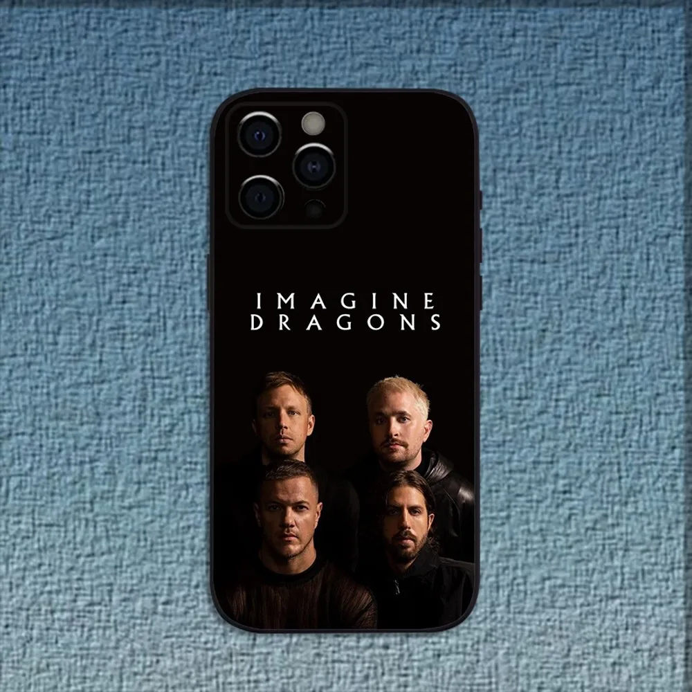 I-Imagine Dragons Loom Band Phone Case For iPhone 16,15,14,13,12,11,Pro,X,XS,Max,XR,Plus,Mini Soft Black Cover