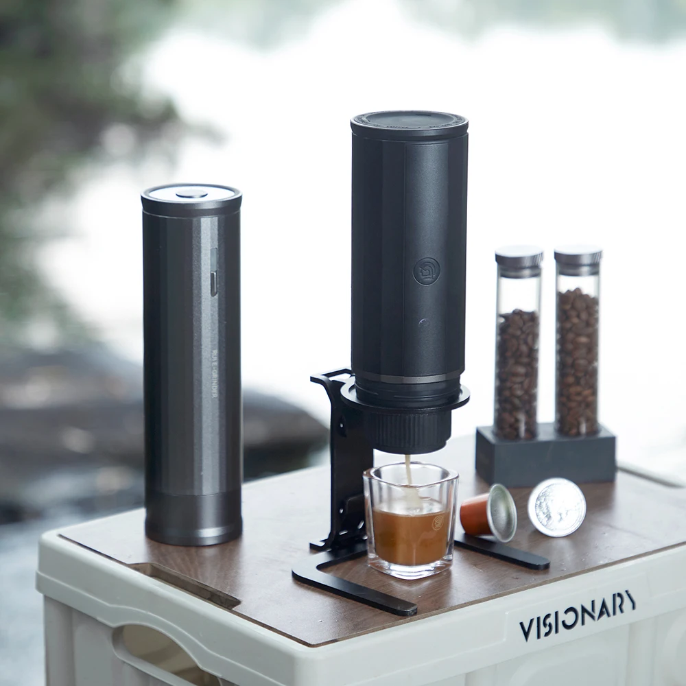 zeroHero Portable Coffee Set 3 - Coffee Bean Grinder Electric ulasan dan harga