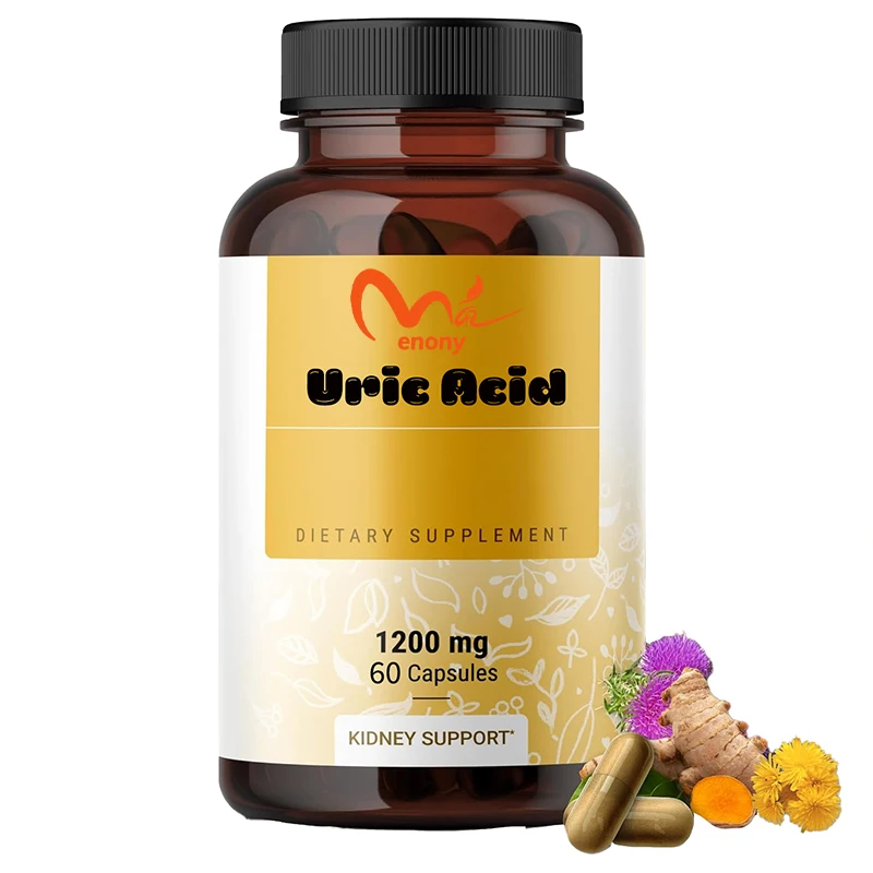 

Uric acid purification support formula, containing sour cherry,milk thistle,and celery root,vegan non GMO supplement,60 capsules