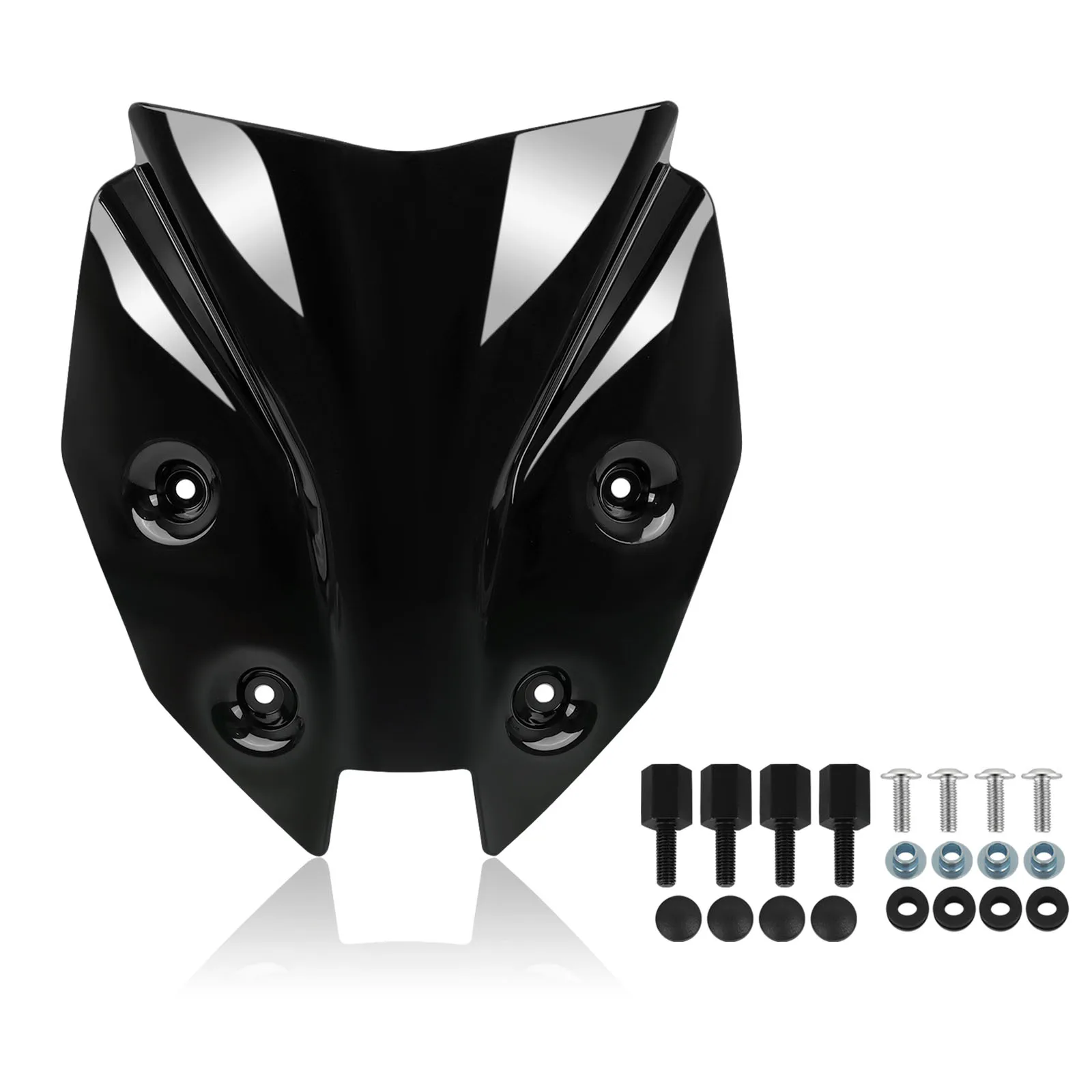 For Suzuki GSX-S1000GX GSXS1000GX GSX S1000 GX 24-26- Windshield Visor Windscreen Spoiler Extension Double Bubble Wind Deflector