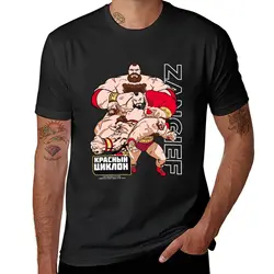 Zangief T-Shirt blanks anime clothes quick drying funnys Men's t-shirt