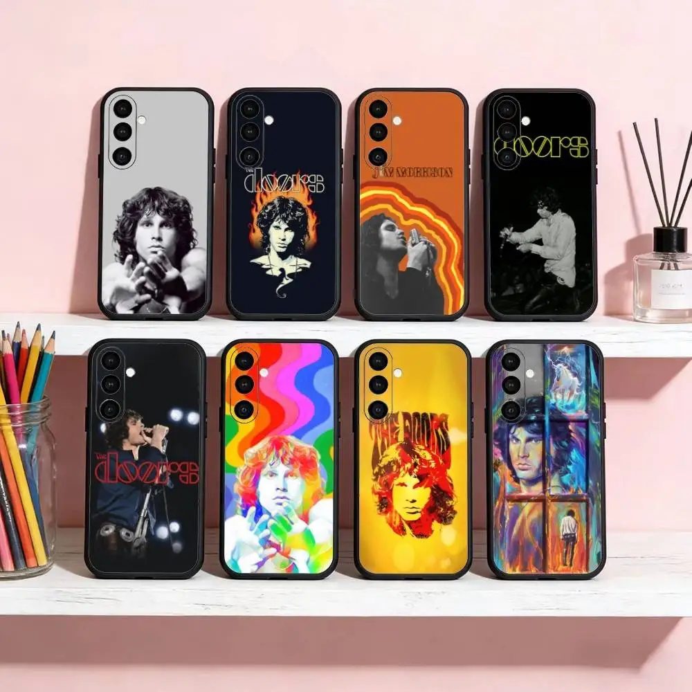 

The Doors Jim M-Morrison Phone Case For Samsung Galaxy A20,21s,22,31,32,52,53,72,73,80,91 Soft Black Shell