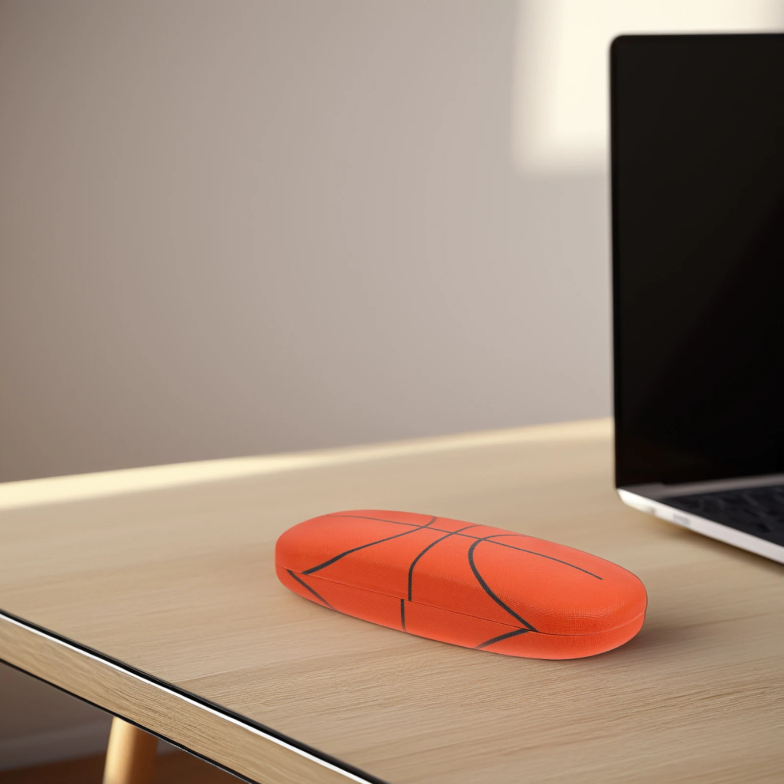 

Sports Ball Eyeglasses Case Hard Shell Portable Kids Sunglasses Box Students Basketball Travel Protection Glasses