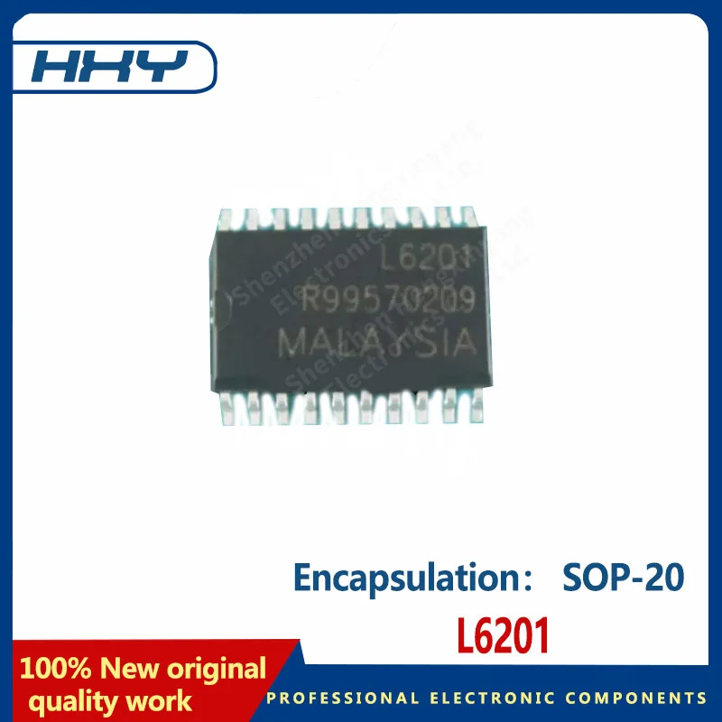 1PCS The L6201 package contains the SOP-20 driver chip