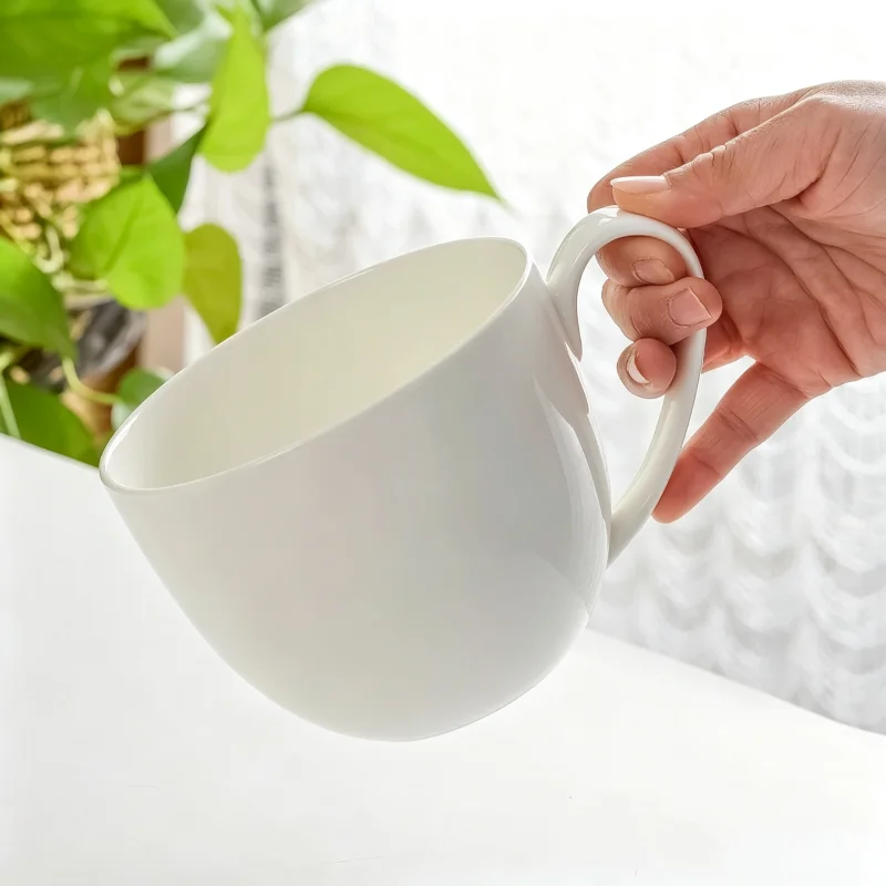 700ml, copo branco liso da man - Morning Tea Coffee avaliação e preço