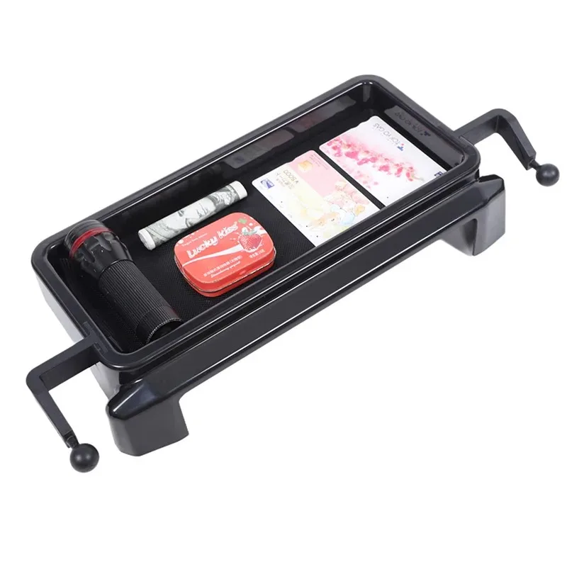 For Toyota Tacoma 2024-2025 Car Multifunctional Storage Box Dual Phone Holders Storage Box Phone Holder Tray Car Accessories
