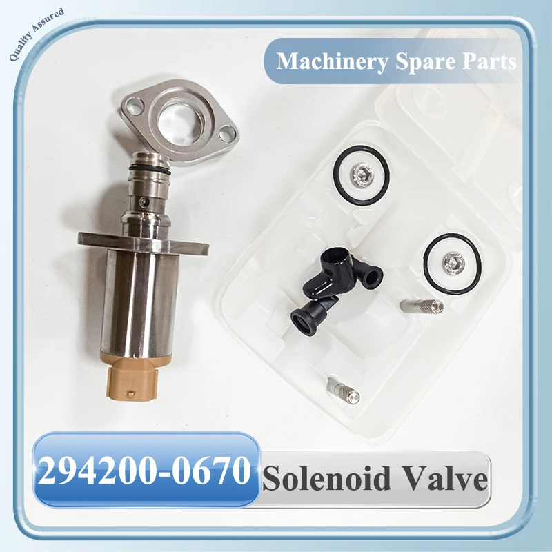 

SCV 294200-0670 2942000670 Fuel Pump Suction Control Valve For Engine J05E J08E Excavator Accessories