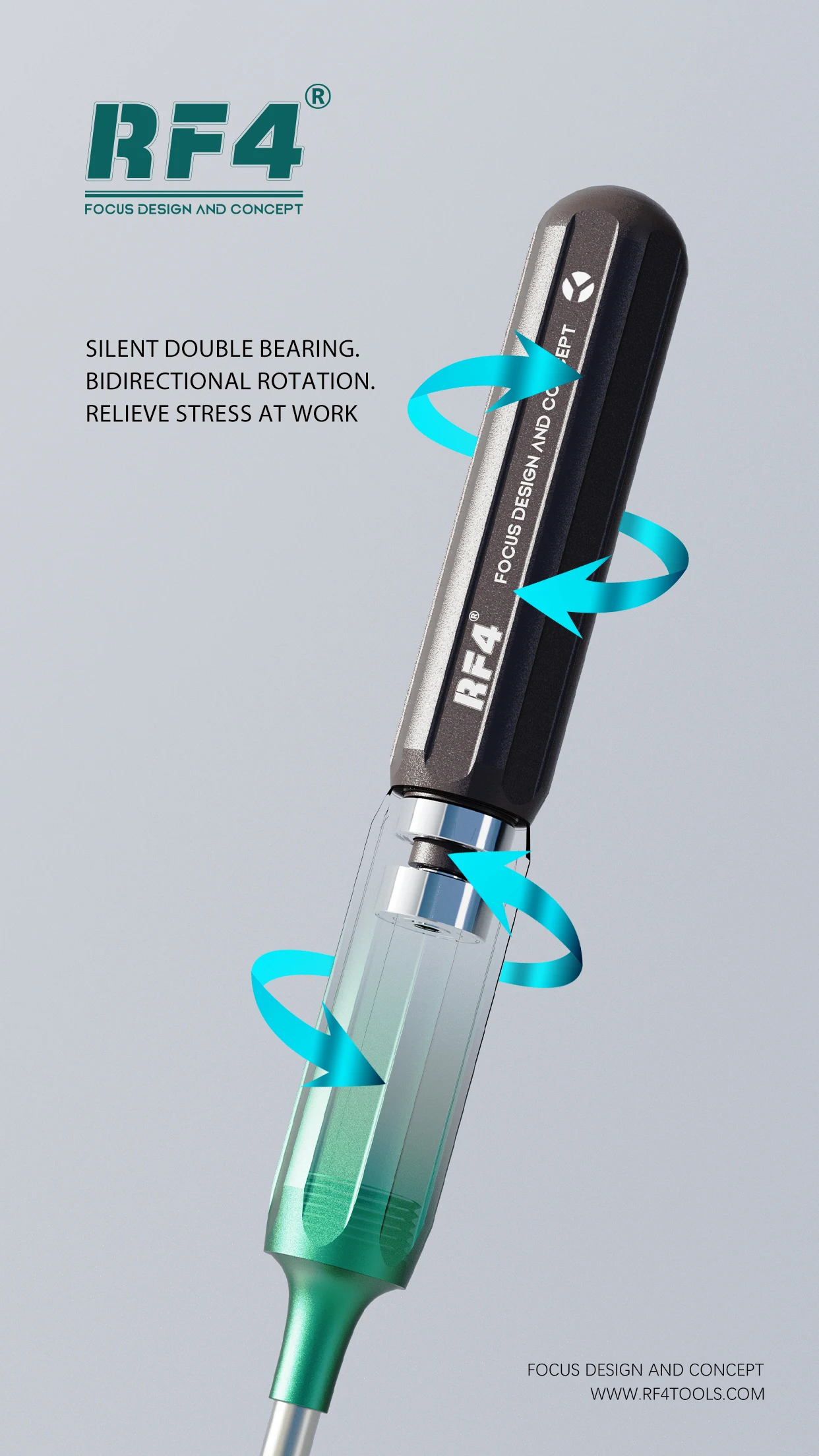 RF-SD10 Double-bearing 5 In1 Screwdriver Set Precision Product Disassembly Maintenance Screw Manual Tools