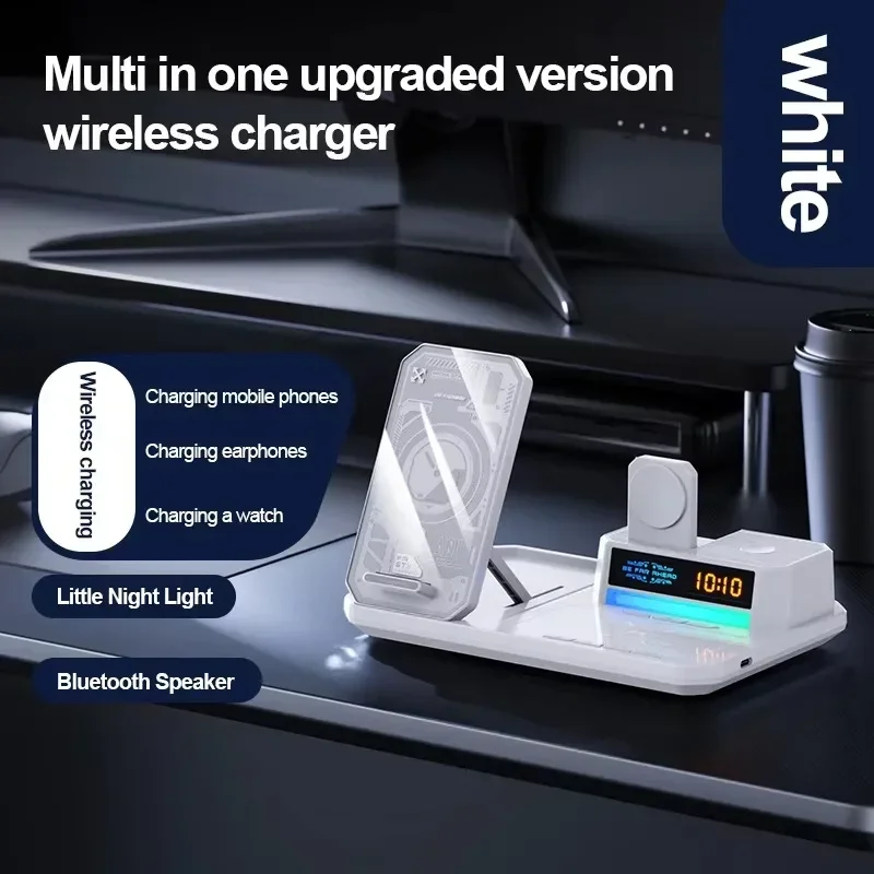 Factory Wholesale Multifunction Chargers For Mobile Phone 6 In 1 Wireless Charger For  Wireless Charger 6 In 1