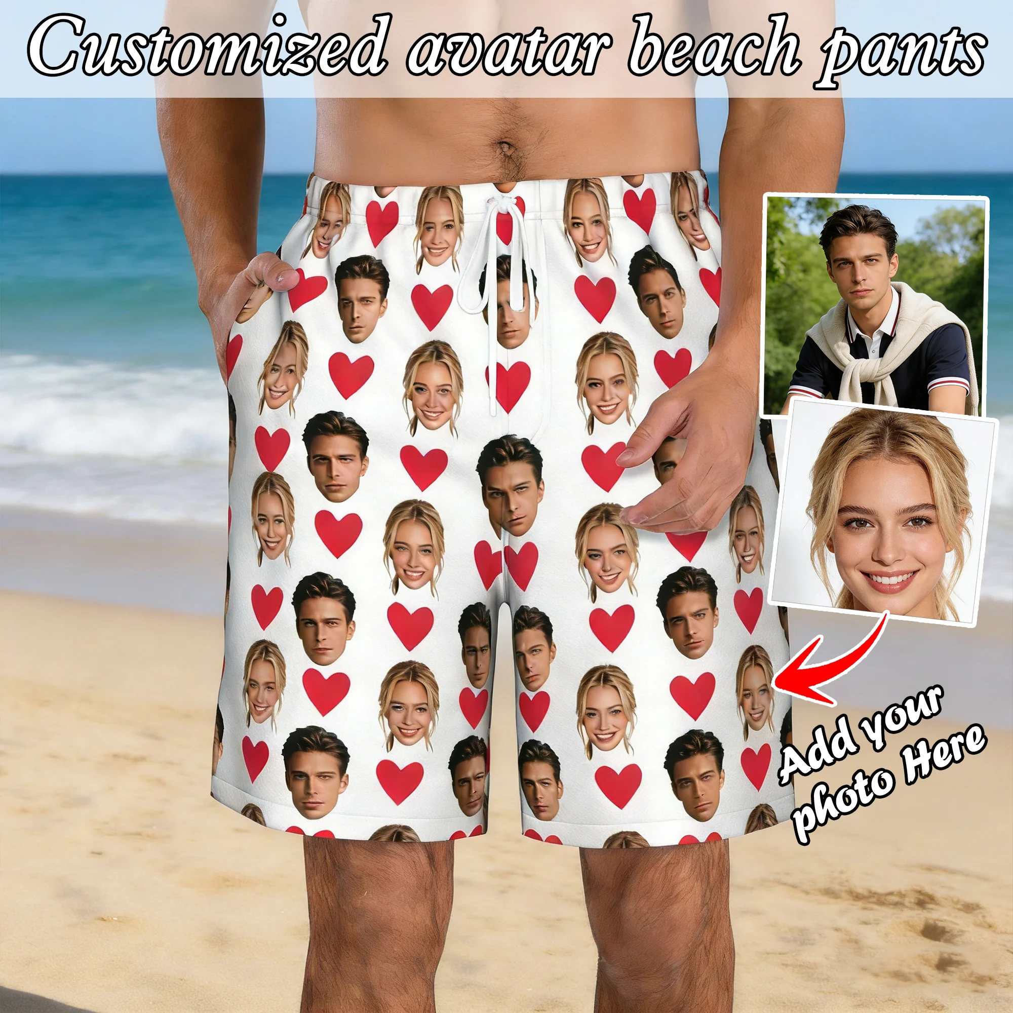 

Мужские шорты с индивидуальным дизайном, гавайские пляжные шорты с 3D-печатью, подходят как для мужчин, так и для женщин, для занятий спортом и фитнесом.