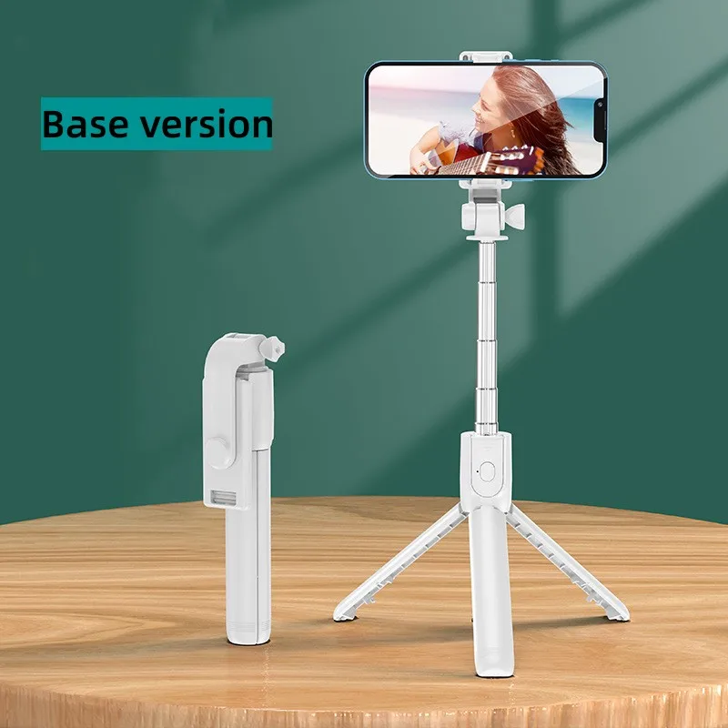 Tripé de foto com suporte ao vivo para celular, tripé multifuncional para gravação de vídeo, selfie, pouso