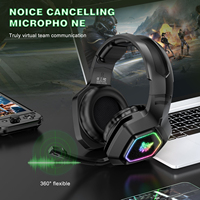 ONIKUMA B100 Gaming Headset 2.4GHz Wireless Headphone with Microphones HiFi Sound Quality for PC Laptop Gaming Xbox