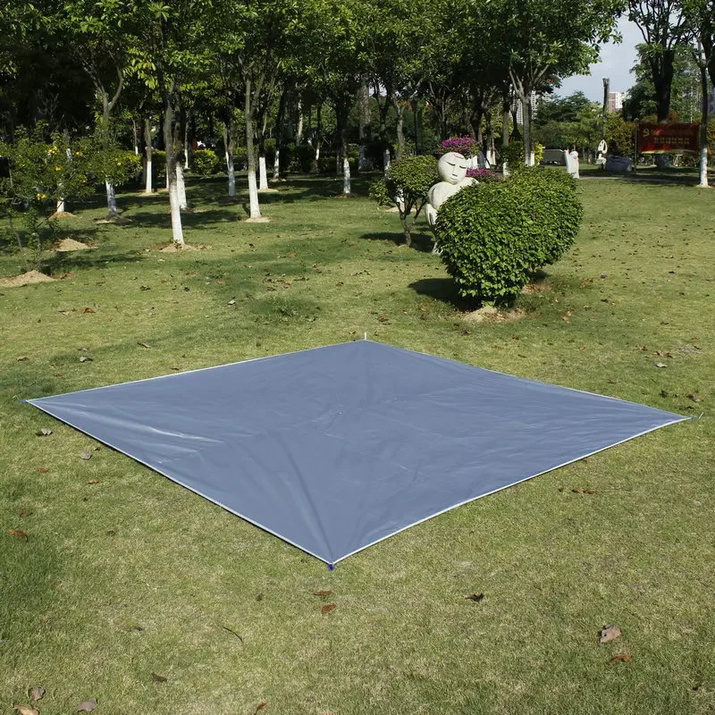 Imagem -06 - Multi-função Oxford Terra Folha Tapete Impermeável Resistente ao Desgaste Tamanho Grande Acampamento ao ar Livre Piquenique 150d 450x300cm