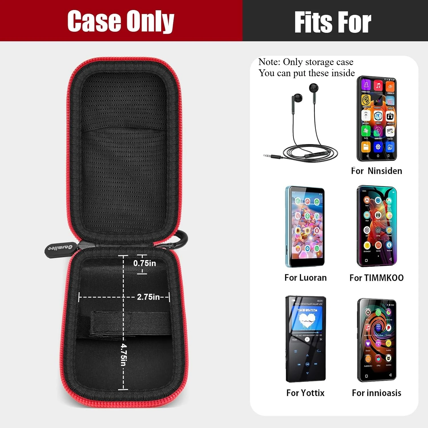 Etui na odtwarzacz MP3 MP4 dla – Travel Accessories Teens recenzja i cena