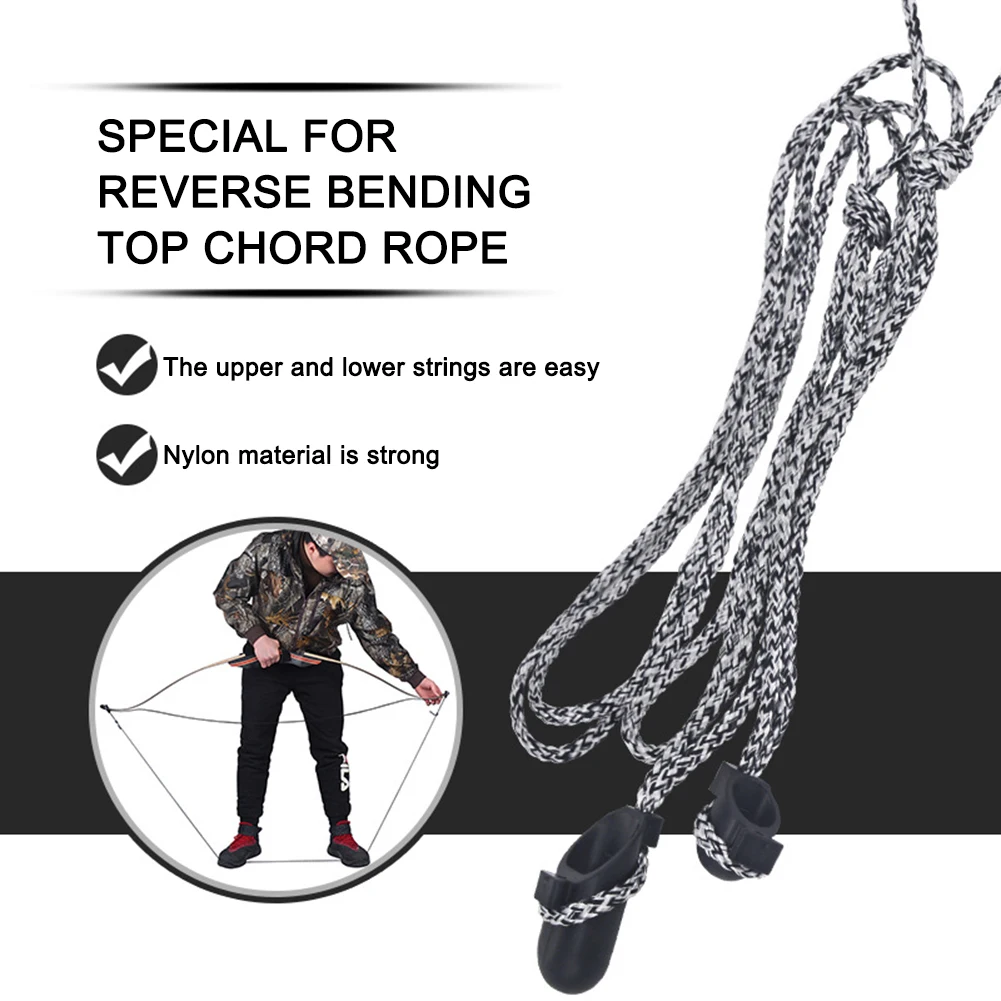 Portable Archery Stringer Bow String Install, herramienta auxiliar multifuncional para arco compuesto recurvo, accesorios grises