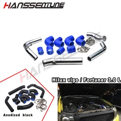 Hanssentune Toyot  Hilux VIGO KUN16 KUN26 / Fortuner 3.0L 2005-2014  Aluminum Turbo  Intercoooler Piping Kit