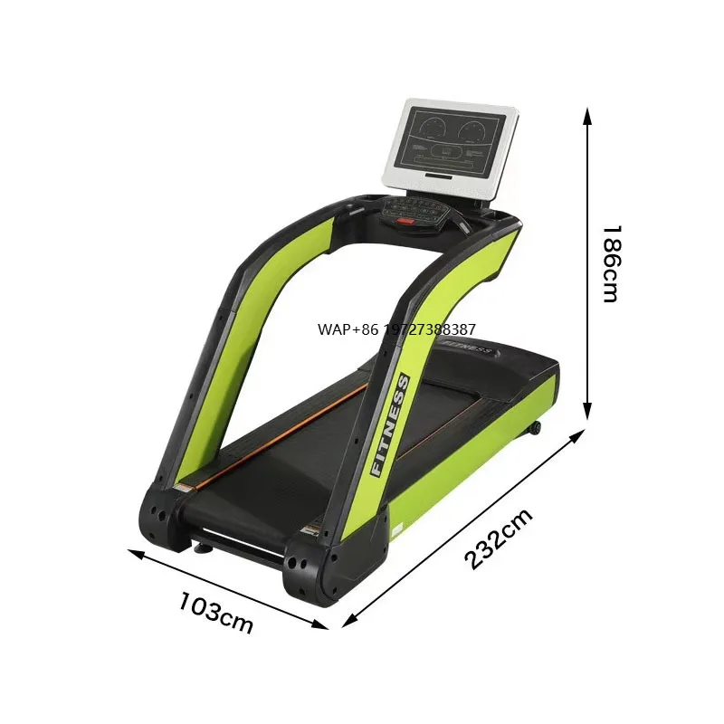 

Factory Supply Gym Fitness Equipment Electric Premium Running Machine Silent Absorption Exercise Fitness Equipment Treadmill