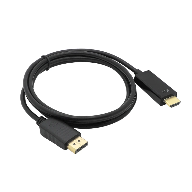 4K DisplayPort DP do HDM1-compatible kabel wysokiej jakości HD 1080P DisplayPort do HDM1 konwerter kabel do projektorów laptopów HDTV