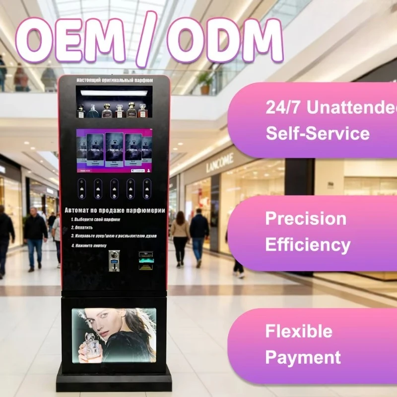 High-Profit Self-Service Perfume Vending Machine for Bars Nightclubs Lounges  Factory OEM Customization