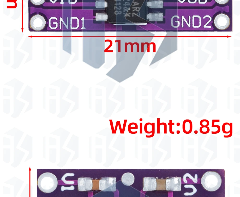 Der magnetische Isolator MCU1201 ADUM-1201 ADUM1201ARZ ersetzt den Fotokoppler für Arduino – Detail 30