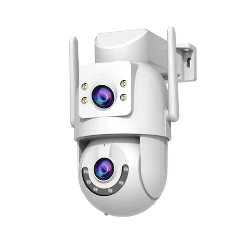 Jooan 4K 8MP HD Wifi PTZ Camera Outdoor 5G Wifi Dual Lens Security IP Cameras 5X Zoom AI Tracking ONVIF CCTV Surveillance Camera