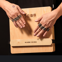Hluru Professional Wooden Cajon Drum for Beginners Travel Box Drums with Adjustable Snare Flamenco Portable Percussion