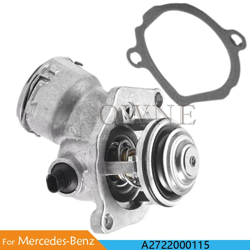 Car Coolant Thermostat Assembly A2722000115 For Mercedes-Benz W204 S204 W211 A207 C300 C350 E350 A209 C209 C219 W203 ML350 6
