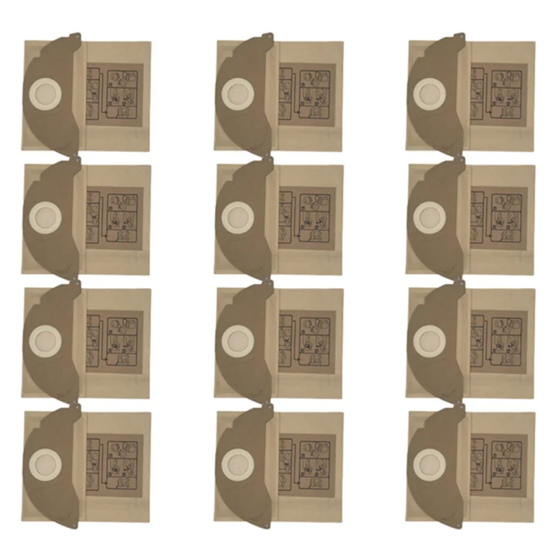 الترويج! مكنسة كهربائية ورقة كيس لجميع الغبار ل Karcher WD2.250 6.904-322 WD2200 A2004 A2054 A2024 WD2