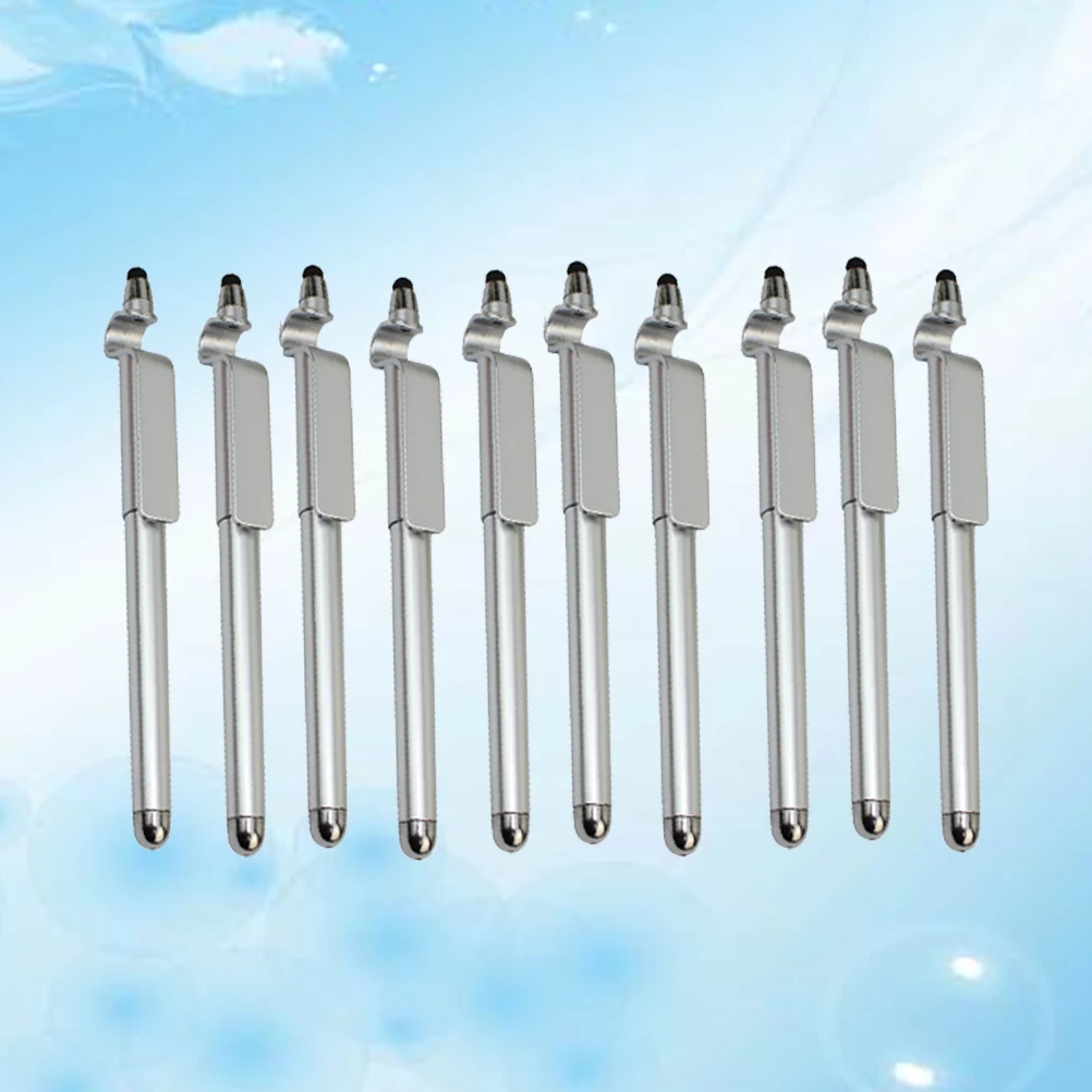 

10pcs Touch Screen Pen Phone Holder Lightweight Durable Natural Writing Smooth Surface Safe Material Capacitive Handwriting