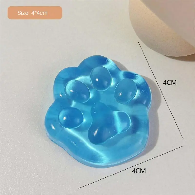 Cat Paw Squeeze Toy Colorful Creative Vent And Release Fun Relaxing Trending Venting Toy Best-selling Sticky Toy Best-selling