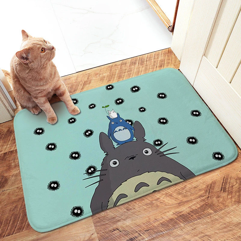 Kitchen Treadmill Rugs Z-TOTOROs Custom Aesthetic Carpet Living Room Floor Mats Kitchen Accessories Front Doormat Entrance