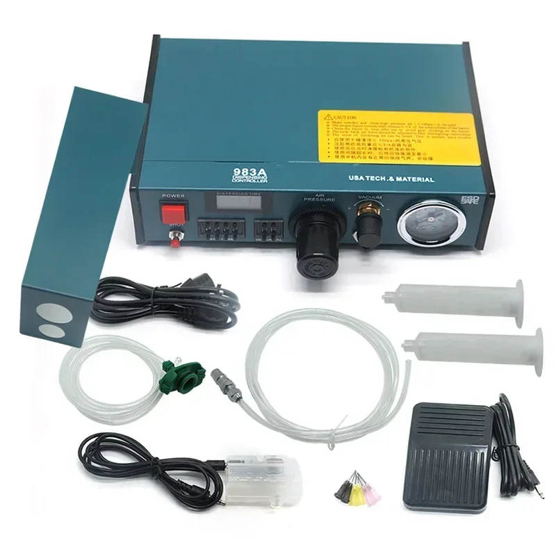 

Glue Dispenser Machine Automatic Liquid Filling Dispensing Device YDL-983A Glue Controller Dropper Fluid Air Dispensing Tools