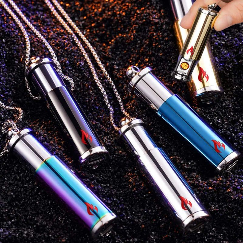 

Металлическая вольфрамовая зажигалка с голосовым управлением, ветрозащитная портативная беспламенная зажигалка с датчиком силы тяжести и замедления