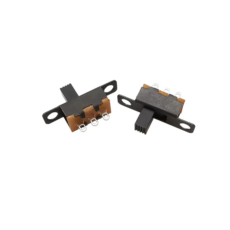 10Pcs SS12F15 Mini Toggle Switch 3 Pins 1P2T Slide Switch For DIY Electronic Toy Projects Handle High 3-6MM DC 50V 0.5A