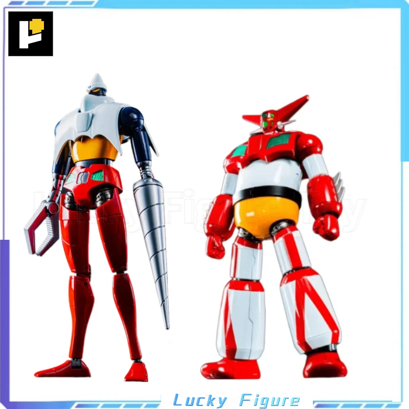 Original POSE+ METAL HEAT Series Change!! Getter Robo: Sekai Saigo No Hi GEETER 1 GEETER 2 Alloy Model Ornaments Collect Toy