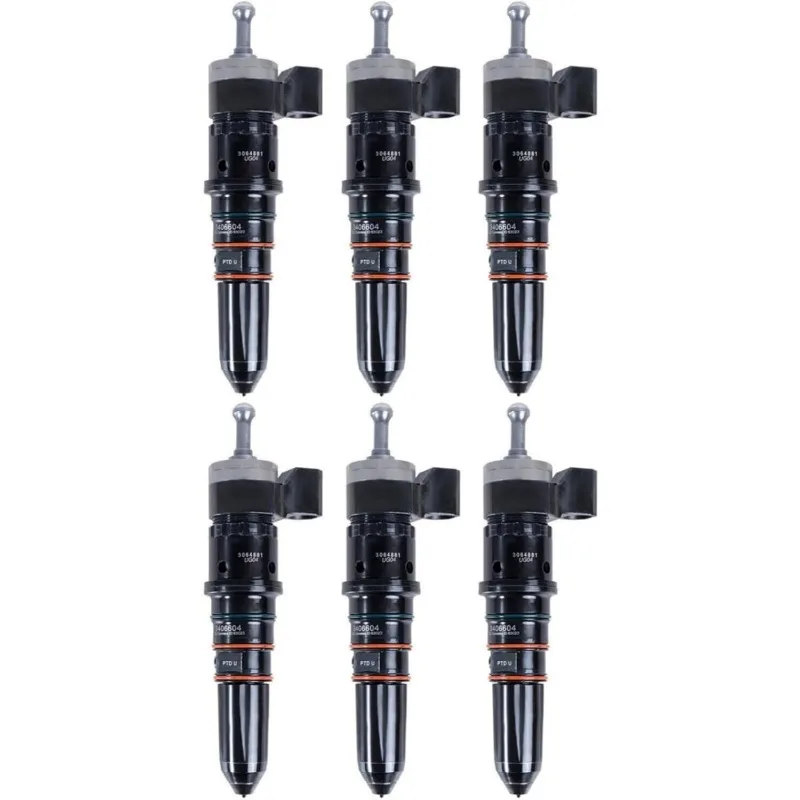 

6-Pack Diesel Fuel Injector 3406604 3406604PX 3064881 for Cummins M11 ISM ISM11 QSM11 Engin
