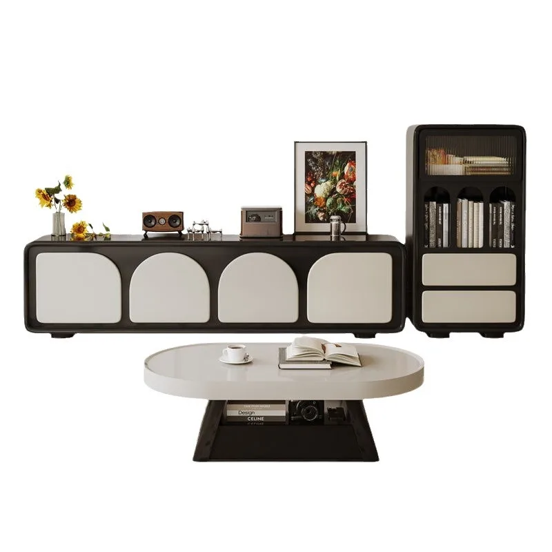 

Vintage American Storage Cabinets Integrated Light Luxury High-end TV Cabinets and Cabinets