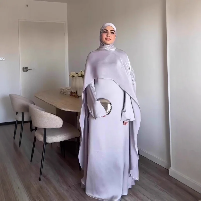 

2025Autumn noble elegant temperament long-sleeve long dress simple comfortable dress