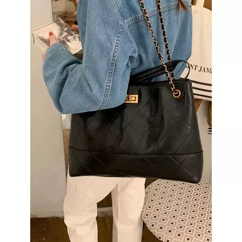 

Замшевая сумка через плечо в стиле ретро, большая сумка Capaci, большая сумка для поездок на работу и работы, однотонная молодежная сумка Lo Bule