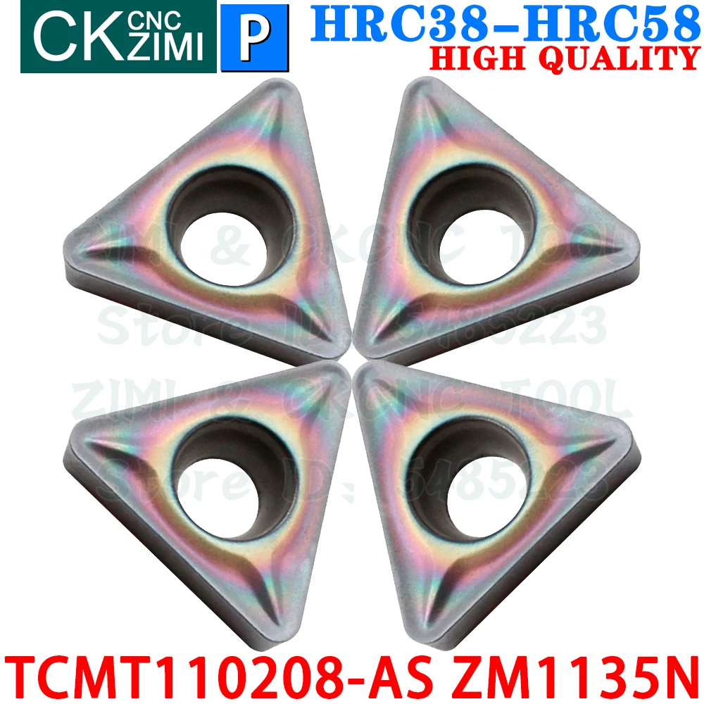 TCMT110208-AS ZM1135N TCMT 110208 AS ZM1135N 초경 인서트 외부 선삭 인서트 도구 TCMT1102 TCMT 1102 TCMT21.52 TCMT 21.52 CNC 기계식 금속 선반 선삭 절삭 공구
