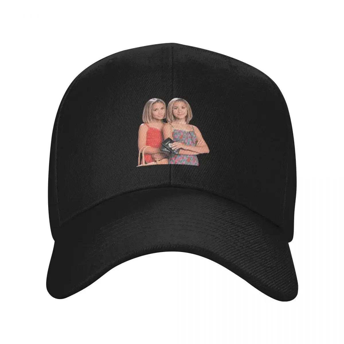 2026 Mary Kate & Ashley Olsen Twins Baseball Cap Snap Back Hat Unique hats Trucker Hat Girl Men's