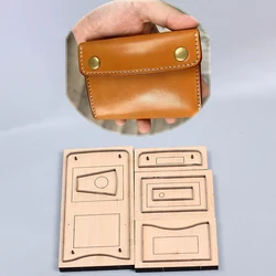 12x9cm cardholder wallet cutting dies knife mold iron blade cutter