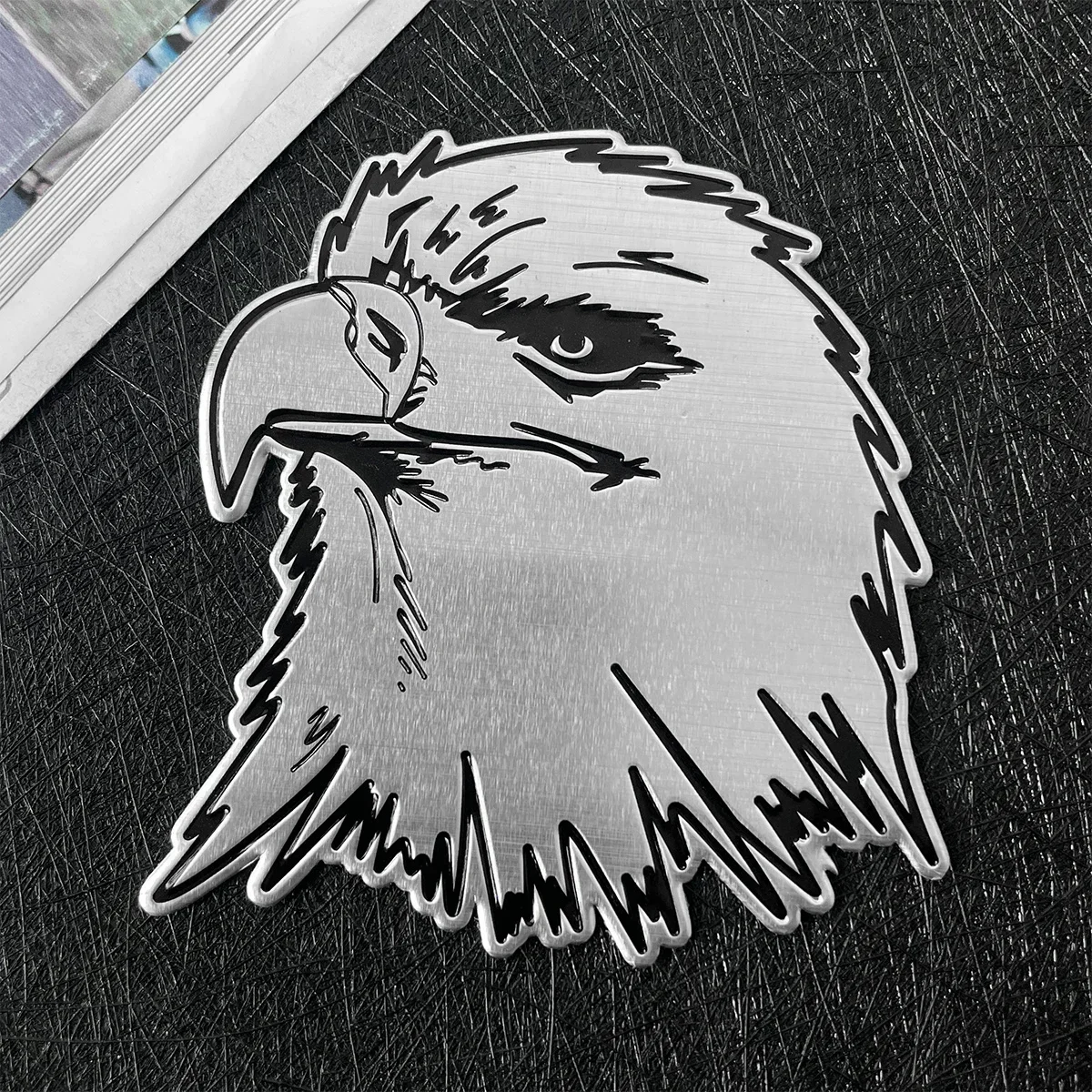 สติกเกอร์รูปทรงเรขาคณิต 4 ชิ้น/ชุด - สติกเกอร์ศิลปะมินิมอลสำหรับตกแต่งรถยนต์ รถจักรยานยนต์ ตัวถังรถ หมวกกันน็อค