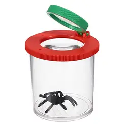 Loupe de détermination portable pour enfants, jouets éducatifs, alimentation des insectes, boîte d'observation expérimentale