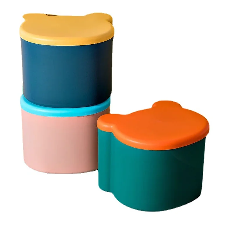 Children's Storage Stool Toy Storage Box Thickened Cartoon Snack Toy Storage Kids Stool Multifunctional Plastic Bench Children F