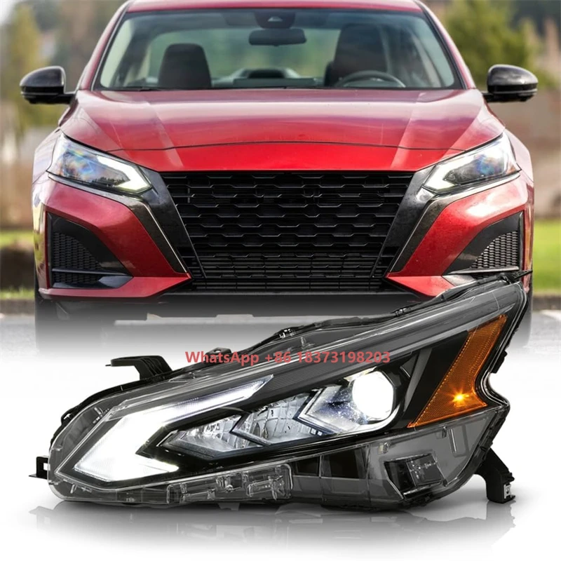 

Headlight Assembly for Nissan Altima 2022 2023 2024 Projector Head Light Lamp 12V Headlamp Replacement 260609HF0C 260109HF0C